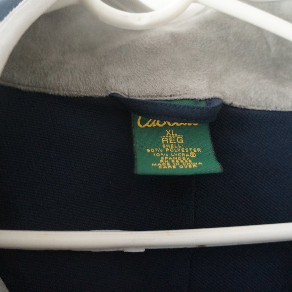 Cabela's Softshell Pullover 1/2 Zip Blue Mens XL NWT - Picture 2 of 7